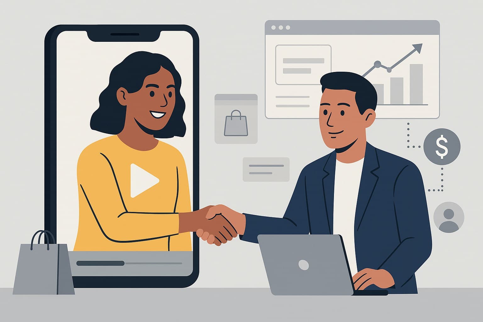 Our AI matches you with the perfect creators for your brand, from a network of thousands.